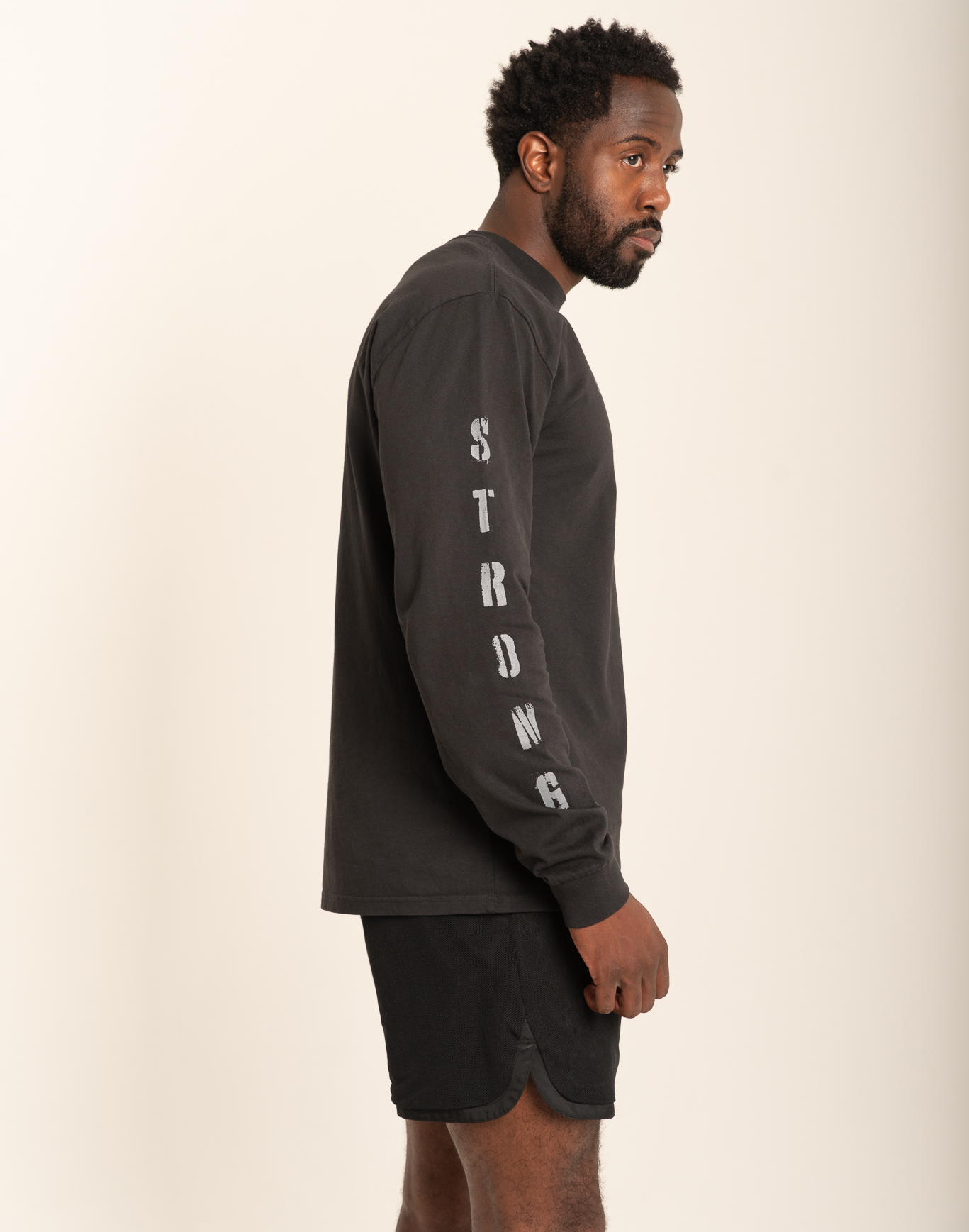 'Consistency Is Mandatory' Unisex Oversized Heavyweight Long Sleeve Crew