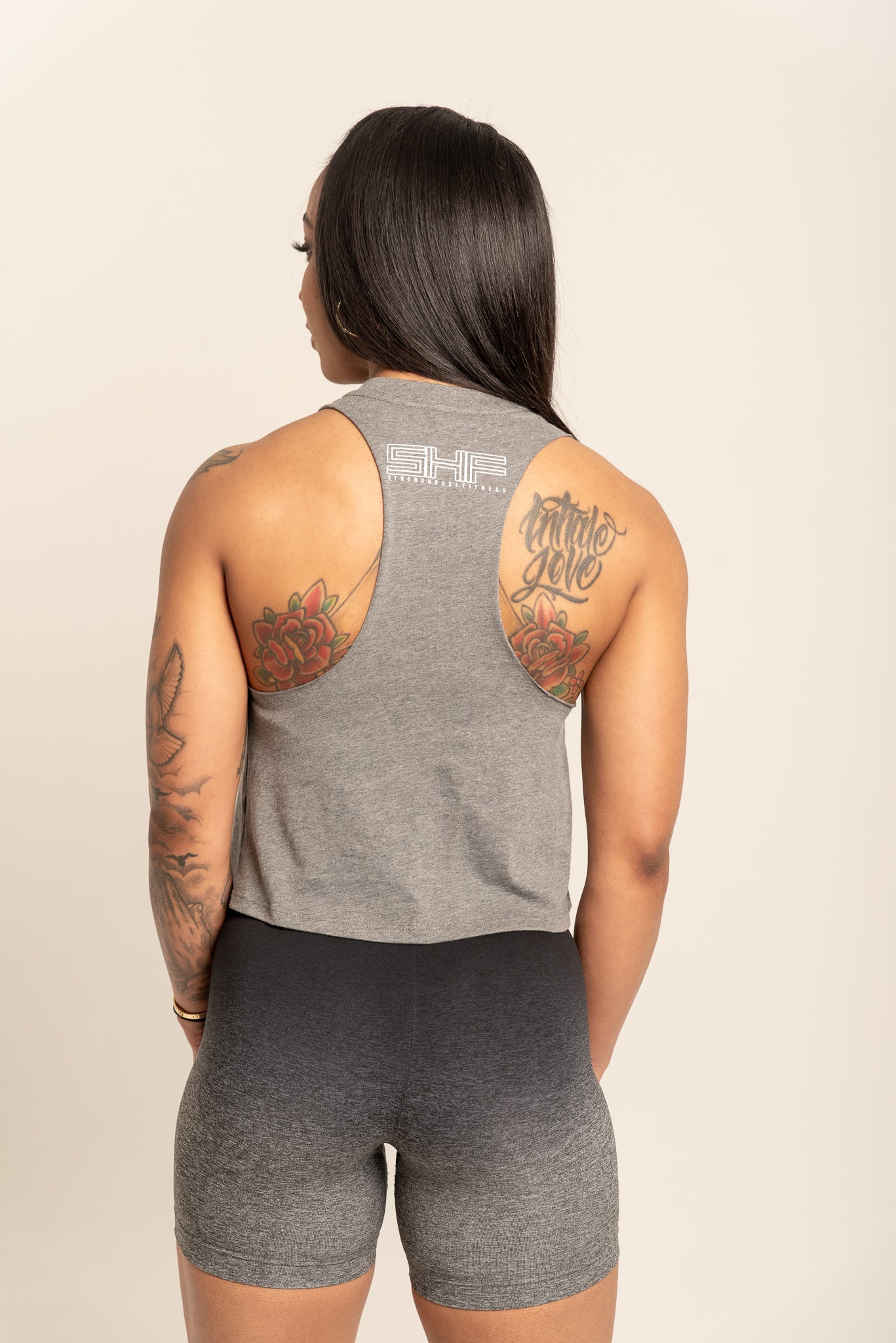 She Is Strong Women’s crop tank
