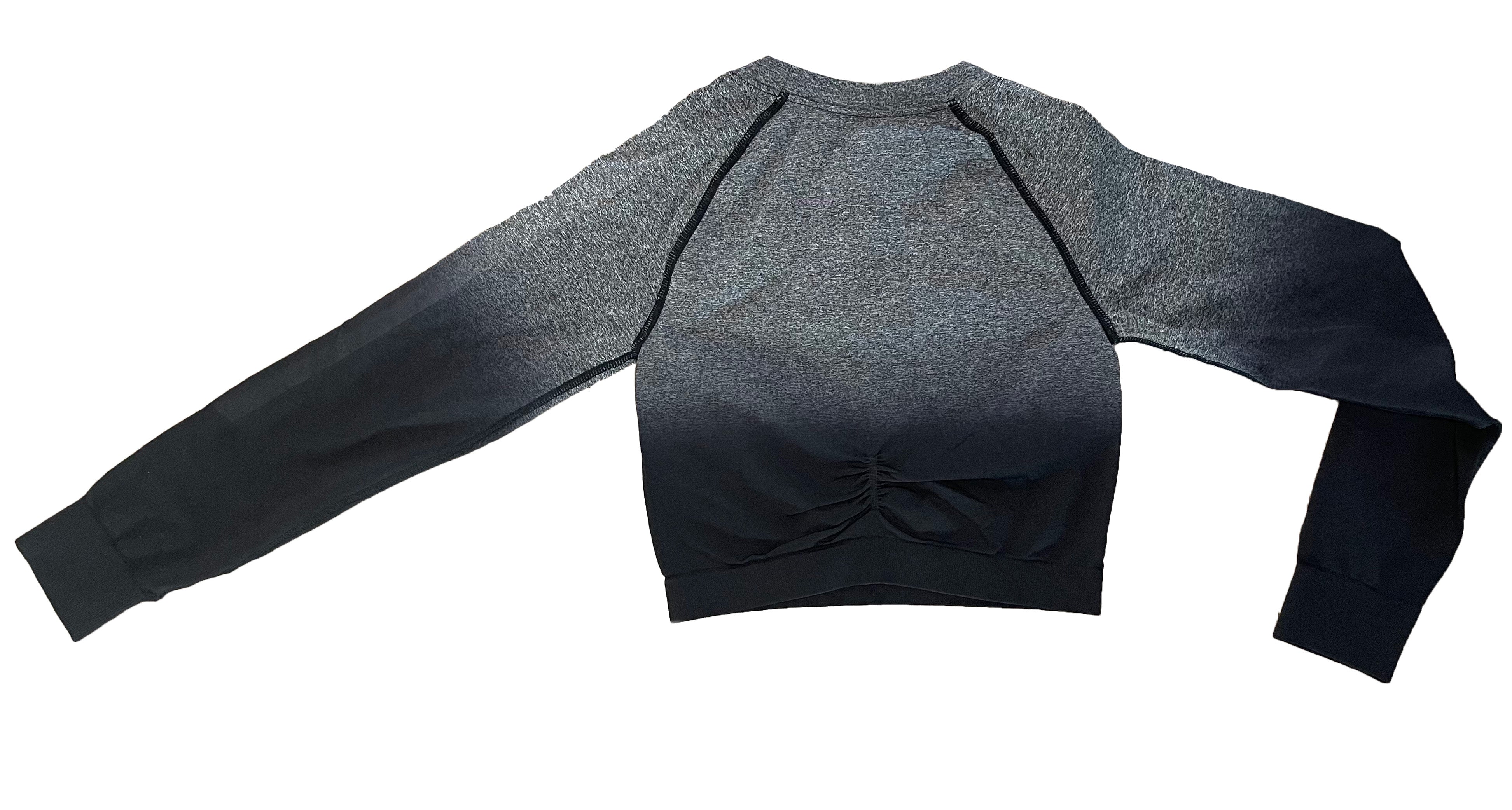 SHF LONG SLEEVE CROP TOP